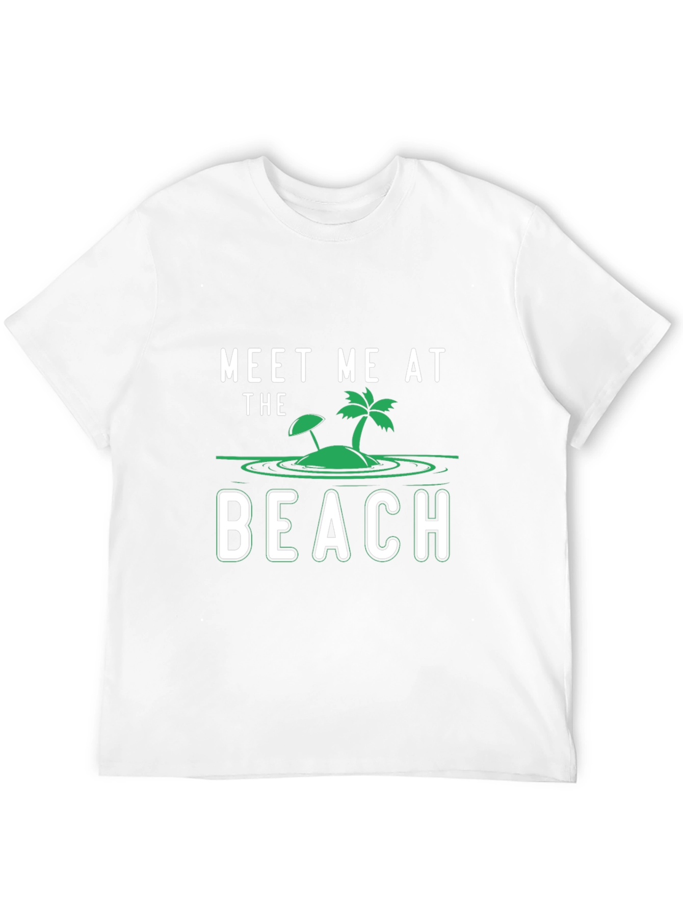 Meet Me At The Beach Graphic T-Shirt