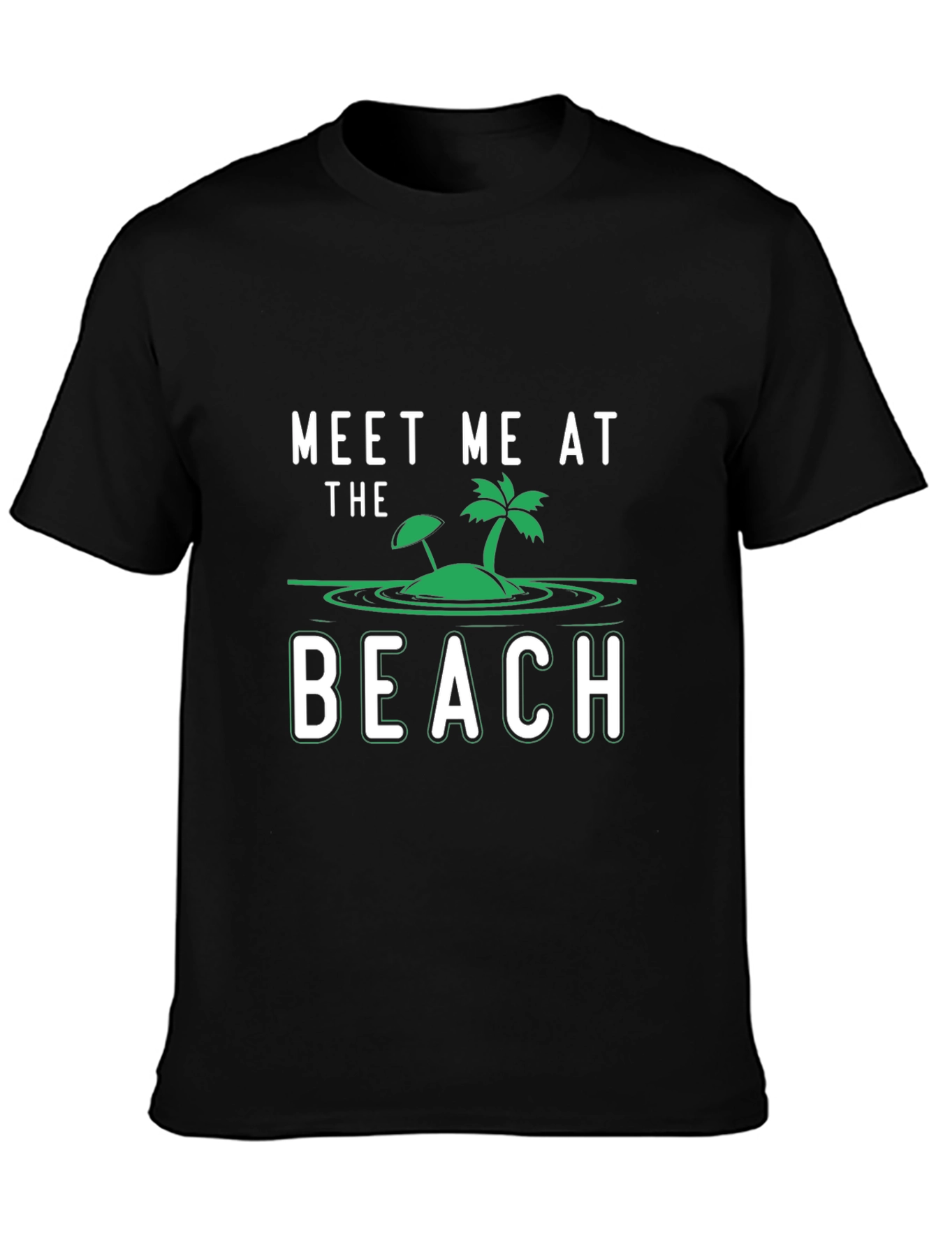 Meet Me At The Beach Graphic T-Shirt