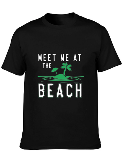Meet Me At The Beach Graphic T-Shirt