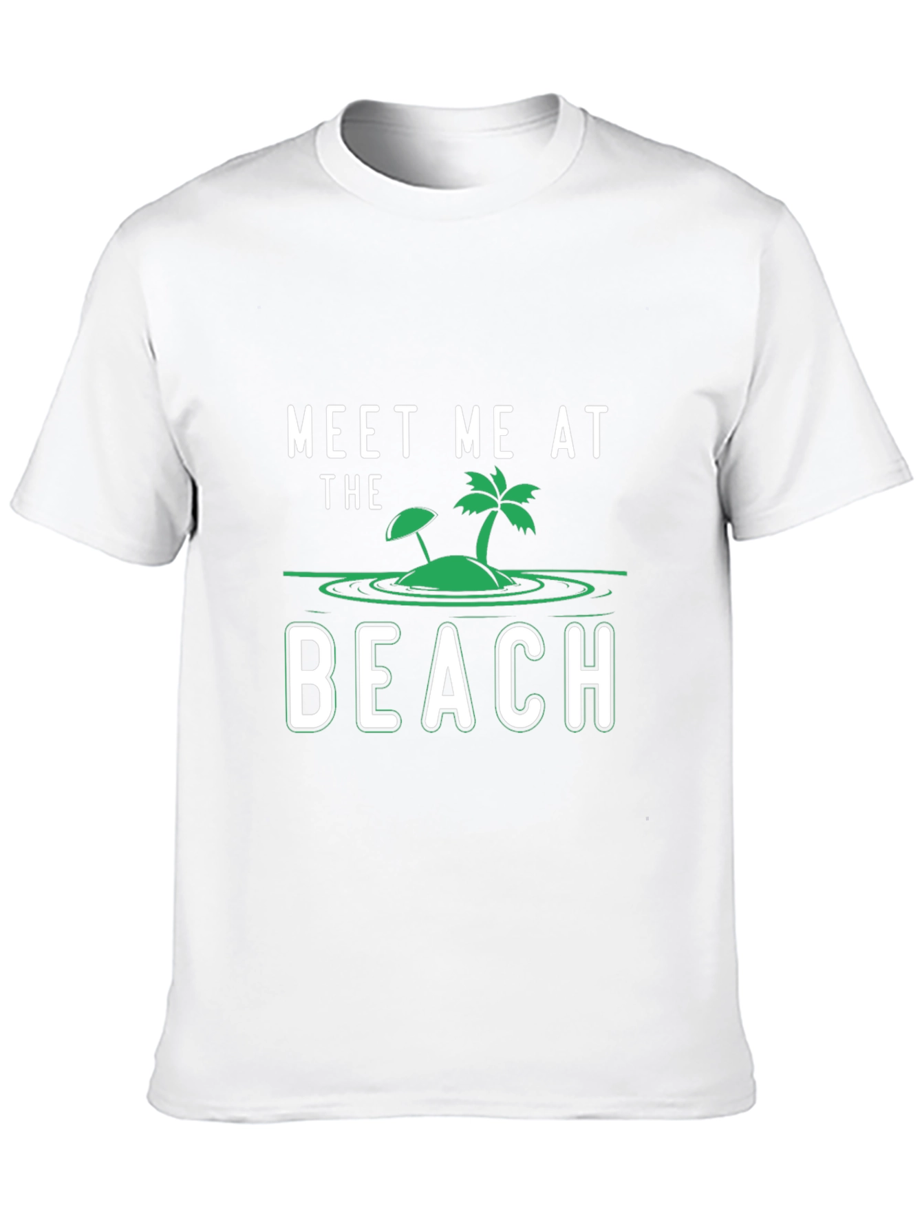 Meet Me At The Beach Graphic T-Shirt