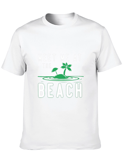 Meet Me At The Beach Graphic T-Shirt