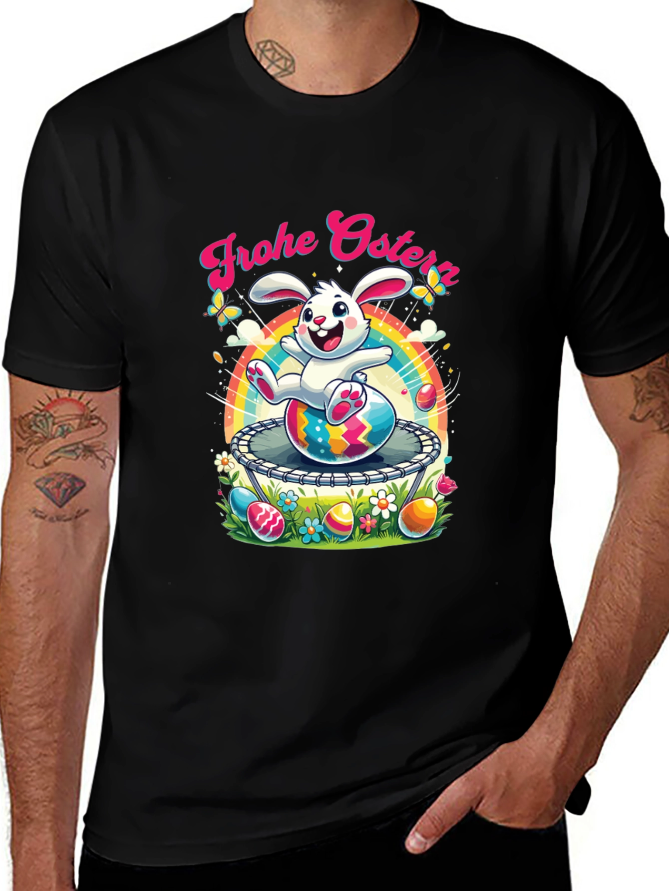 Festive Easter Bunny T-Shirt