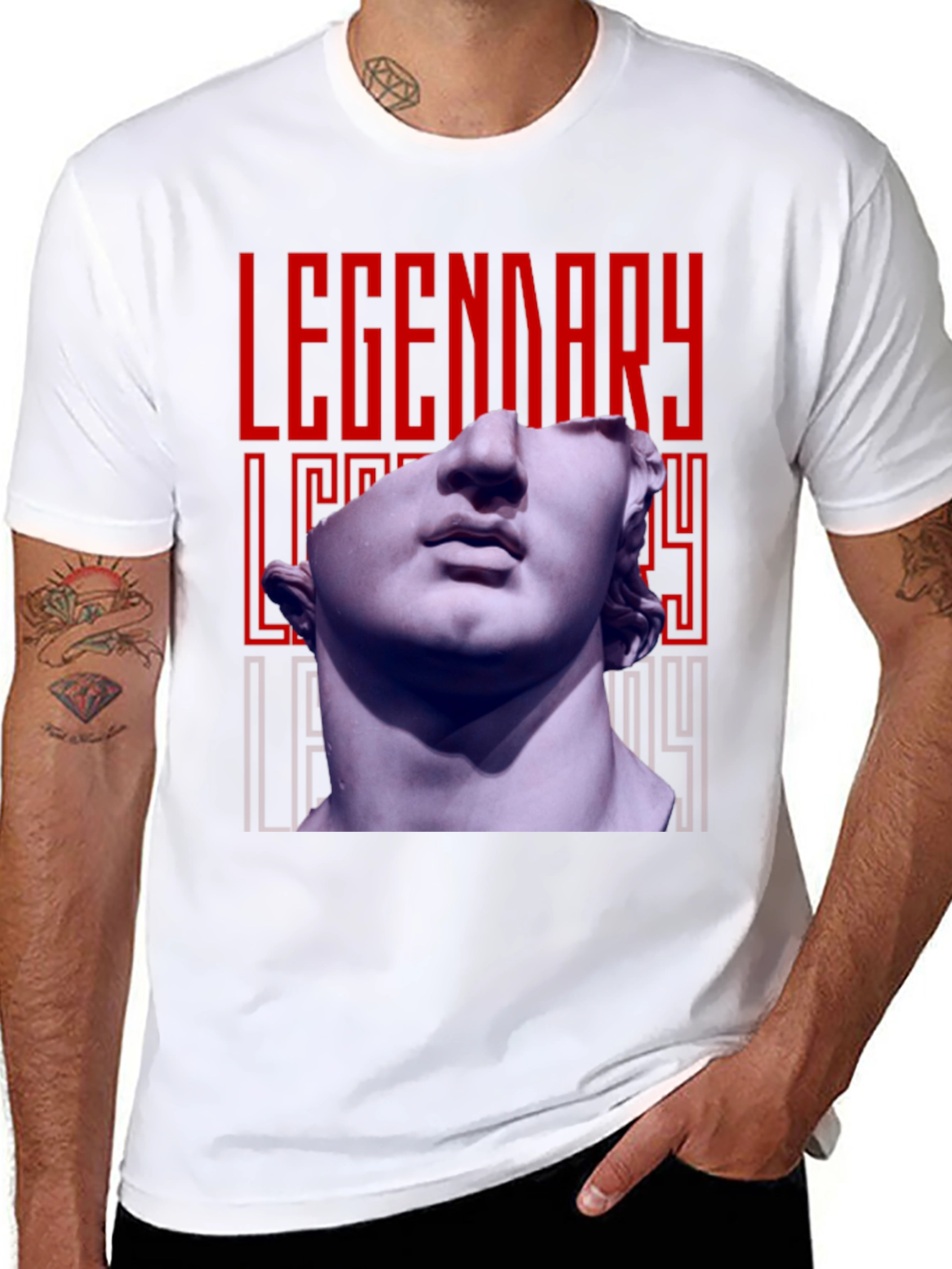 Legendary Bust Graphic Tee