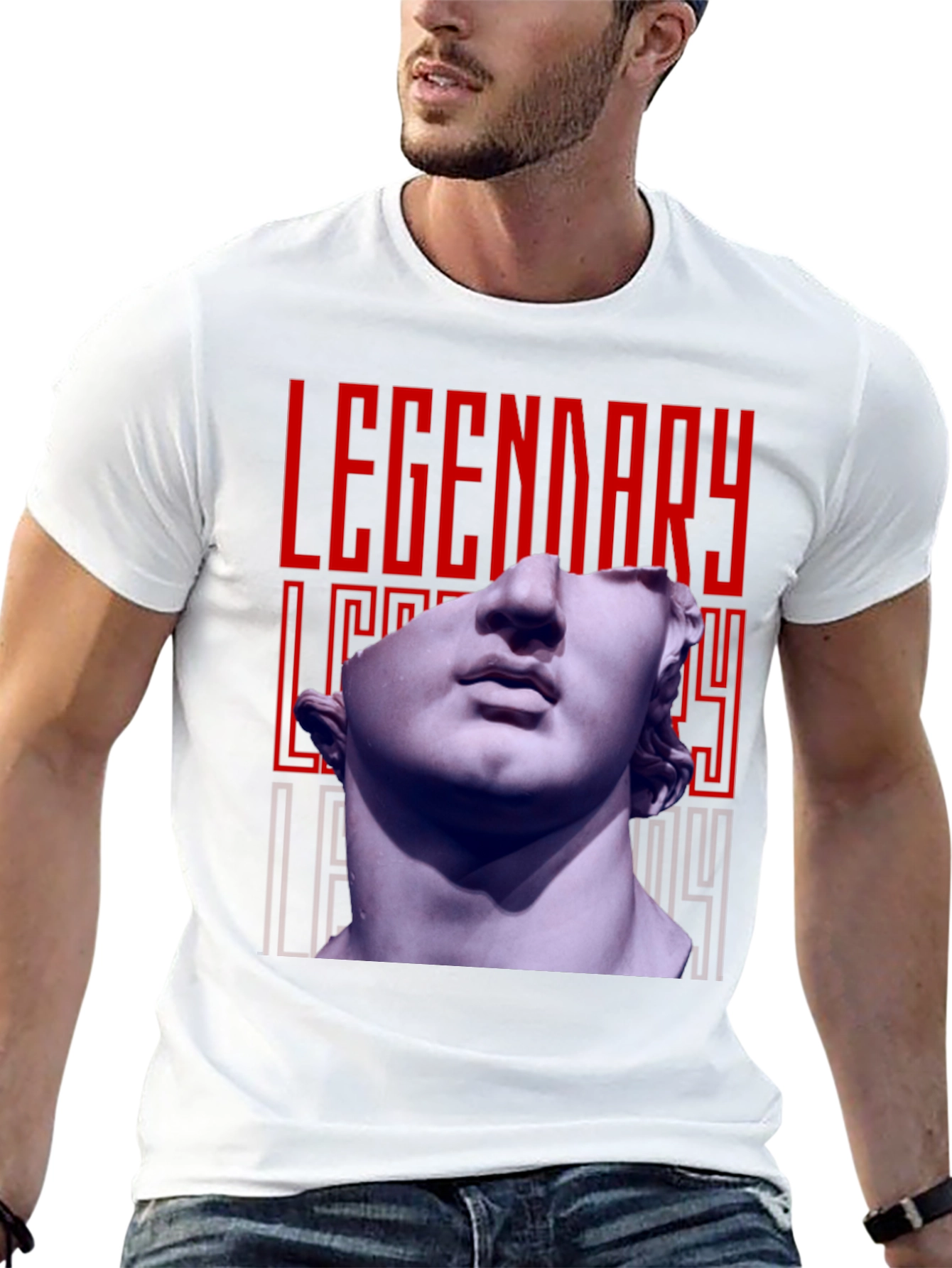 Legendary Bust Graphic Tee