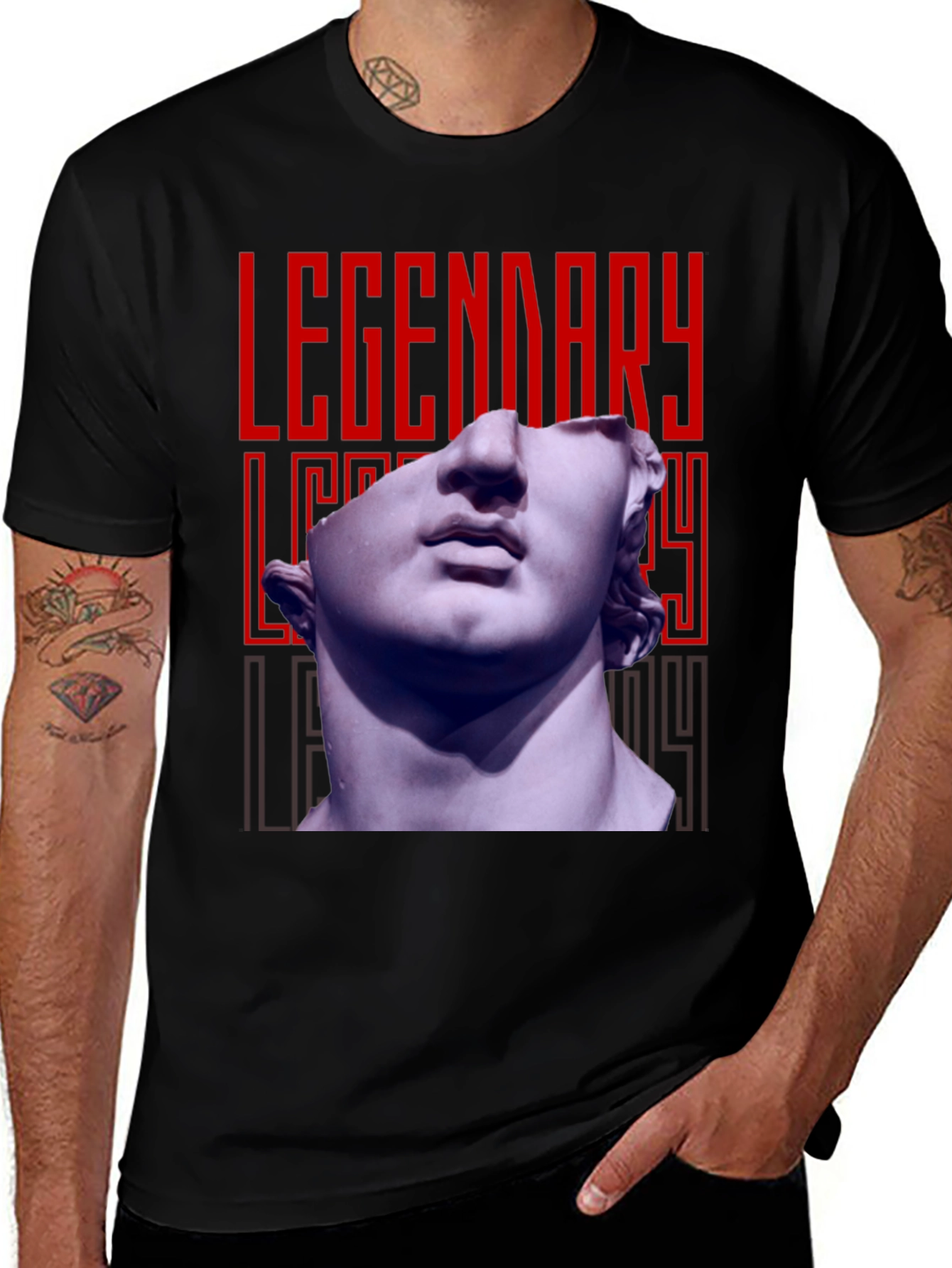 Legendary Bust Graphic Tee