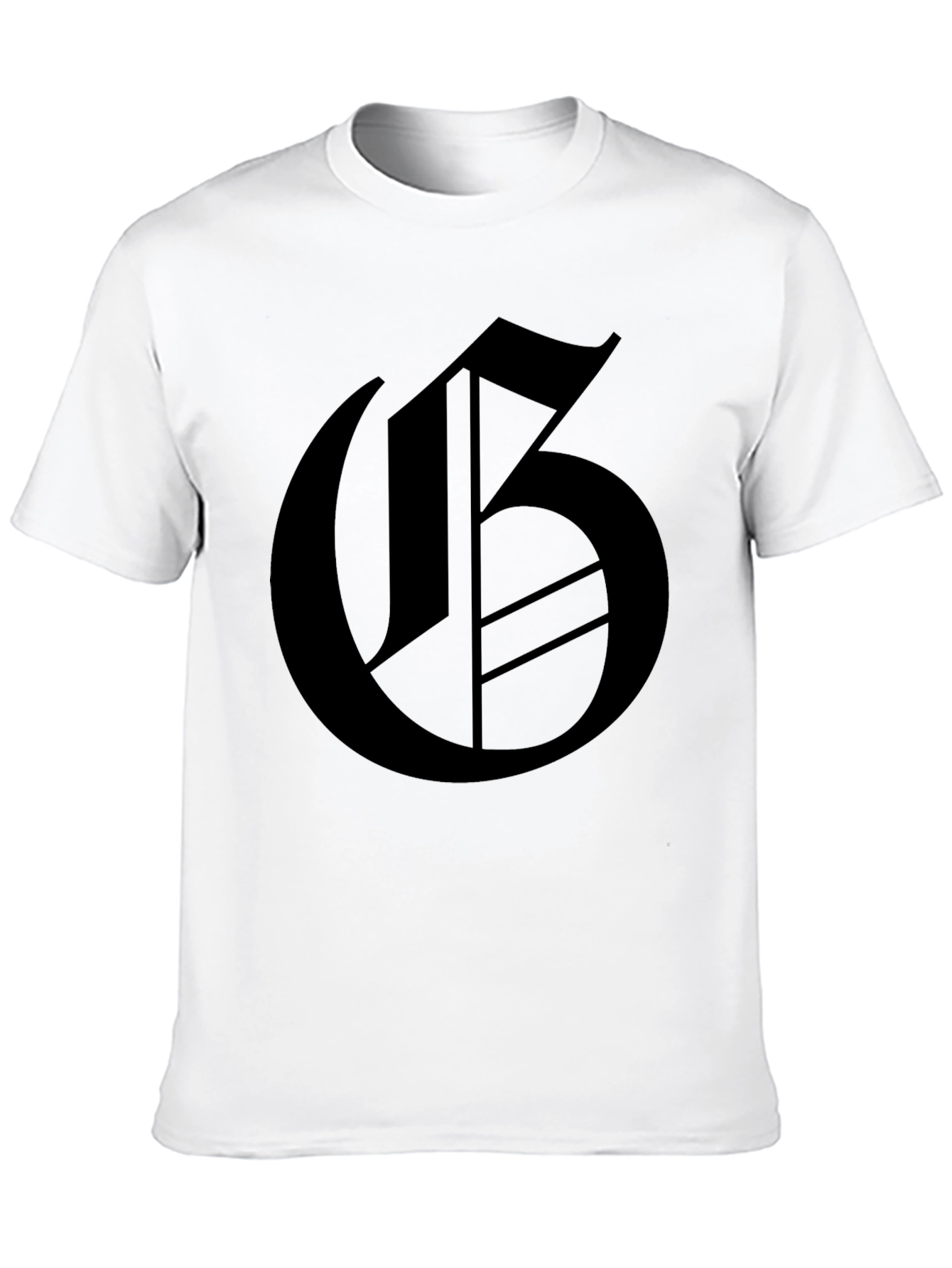 Gothic G Graphic Black T-Shirt