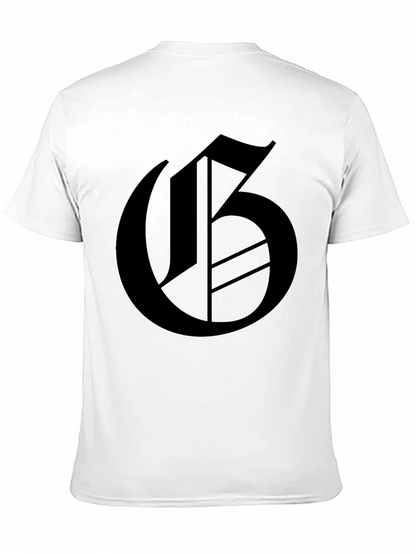 Gothic G Graphic Black T-Shirt