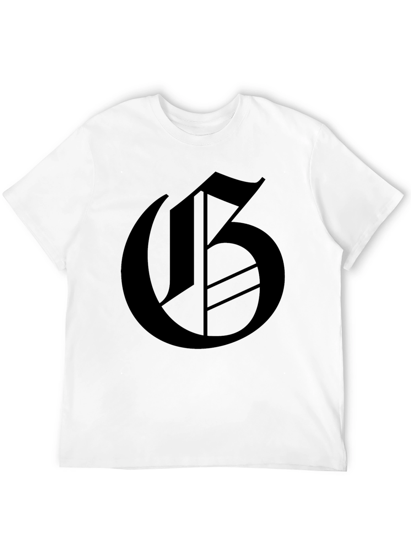 Gothic G Graphic Black T-Shirt