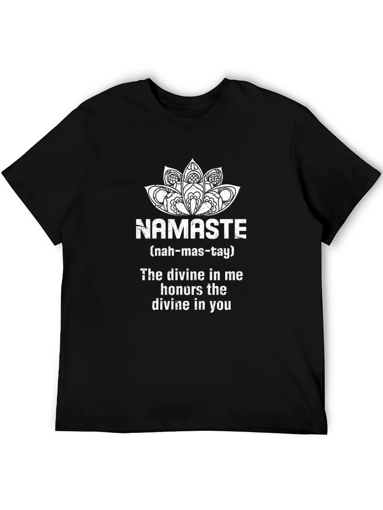 Namaste Graphic T-Shirt - Divine Connection Apparel