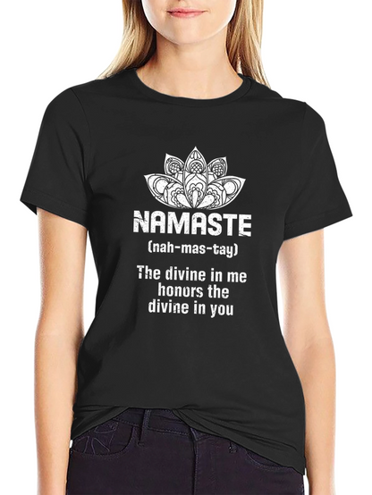 Namaste Graphic T-Shirt - Divine Connection Apparel