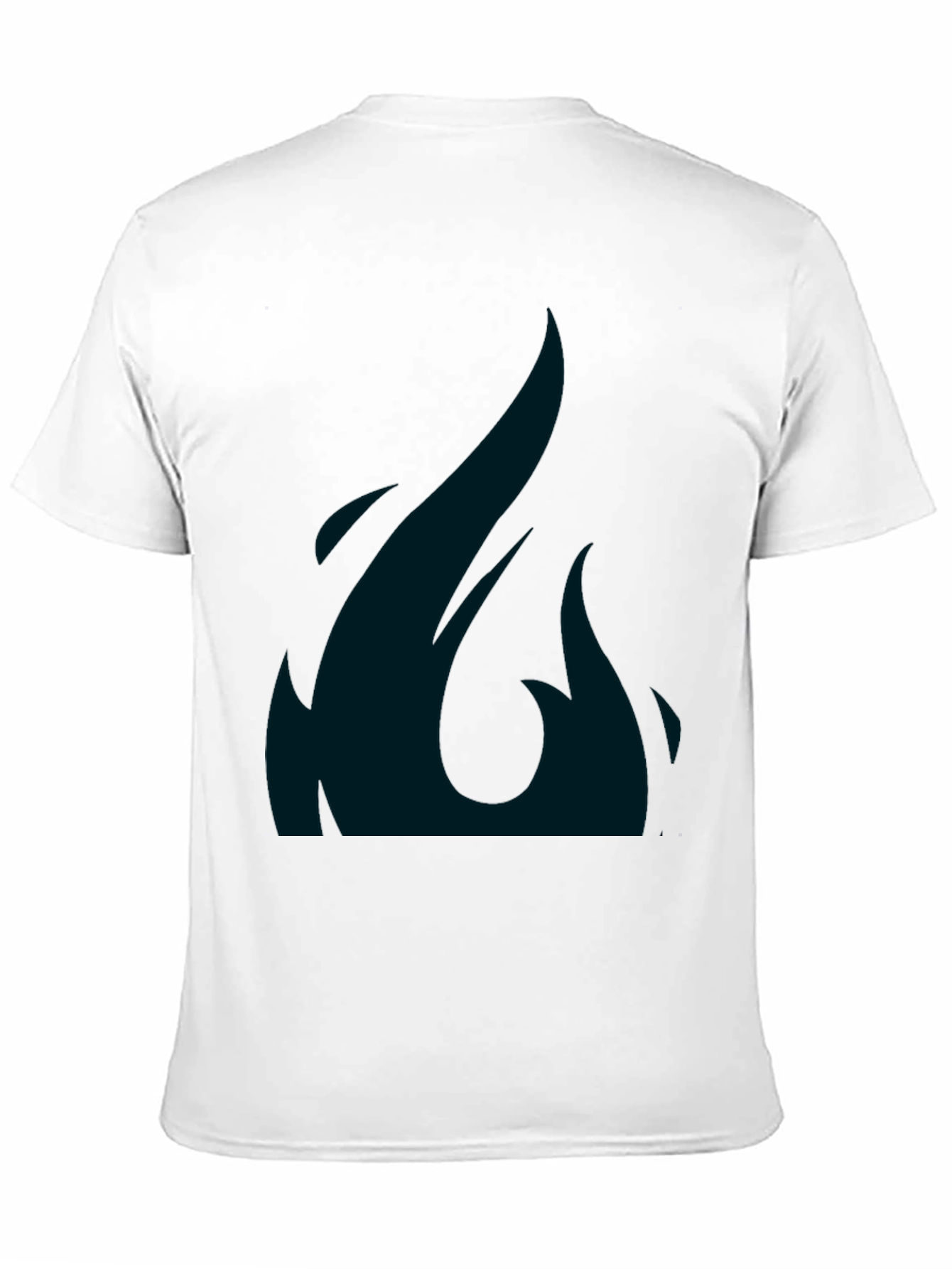 Mens Black T-Shirt with Graphic
