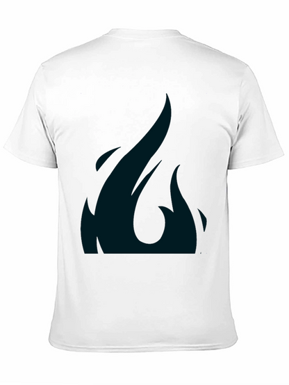 Mens Black T-Shirt with Graphic