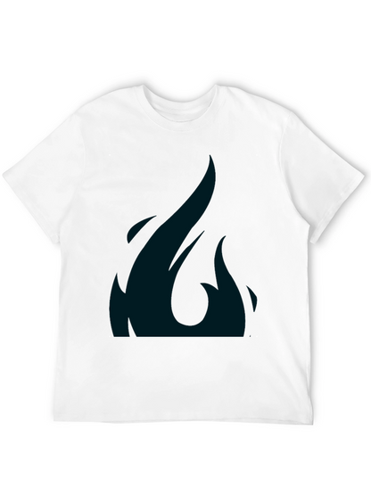 Mens Black T-Shirt with Graphic
