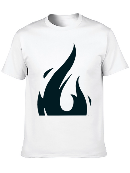 Mens Black T-Shirt with Graphic