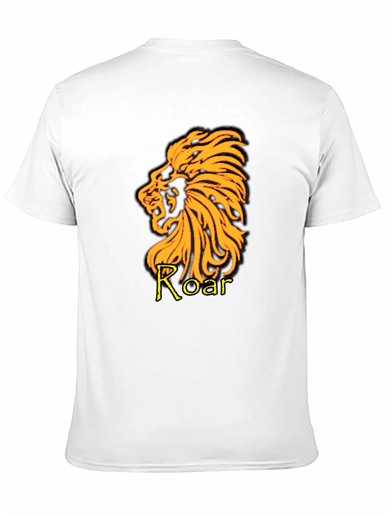 Lion Roar Graphic T-Shirt - Black