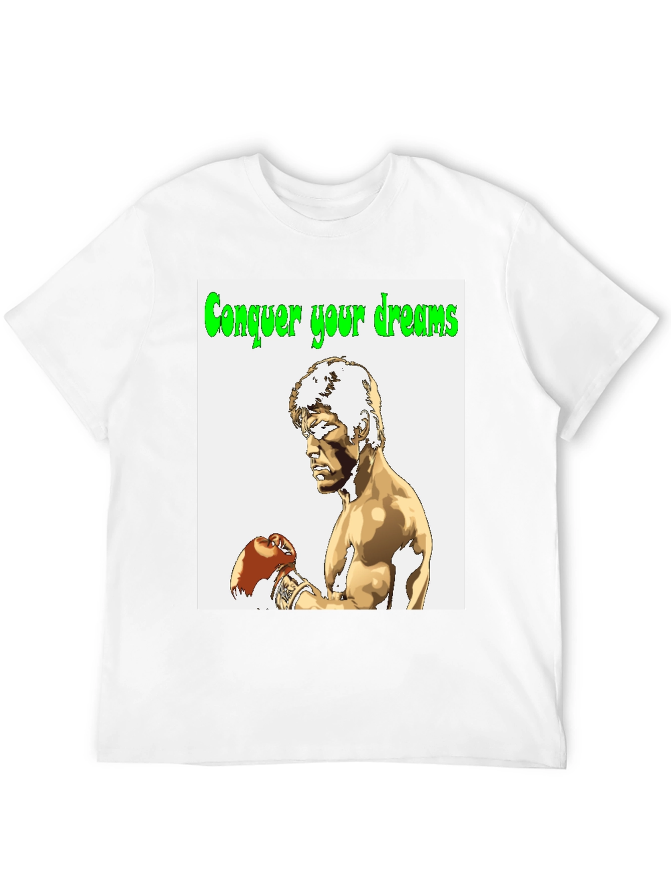 Conquer Your Dreams Graphic Tee - Rocky Inspired T-Shirt