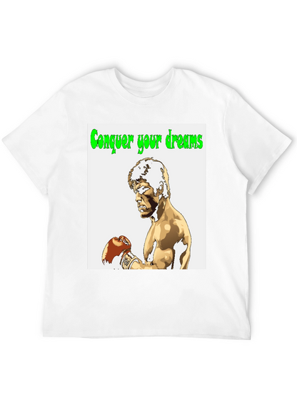 Conquer Your Dreams Graphic Tee - Rocky Inspired T-Shirt