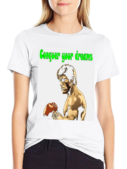 Conquer Your Dreams Graphic Tee - Rocky Inspired T-Shirt