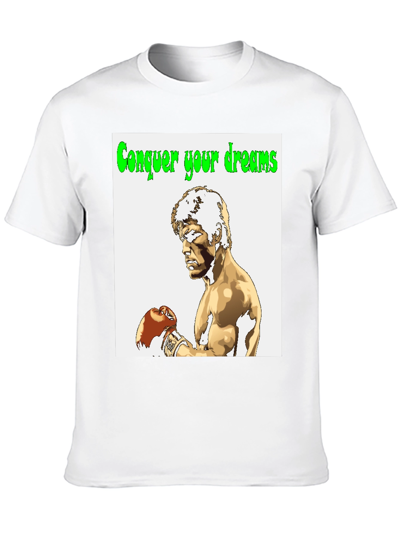 Conquer Your Dreams Graphic Tee - Rocky Inspired T-Shirt