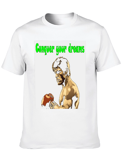 Conquer Your Dreams Graphic Tee - Rocky Inspired T-Shirt