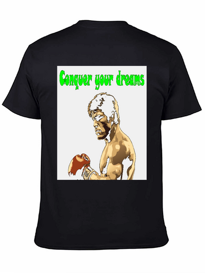 Conquer Your Dreams Graphic Tee - Rocky Inspired T-Shirt