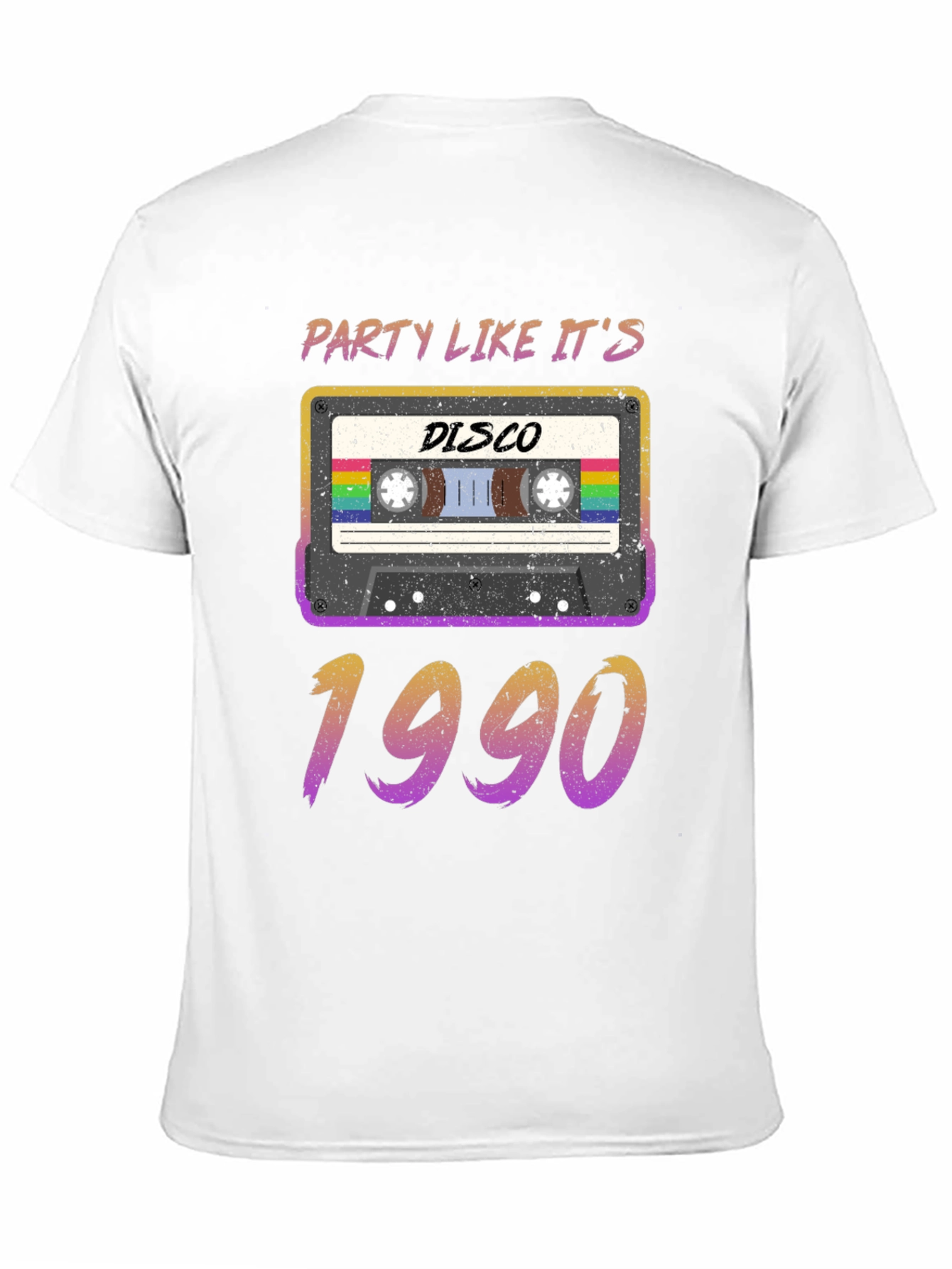 Retro 1990s Disco Cassette T-Shirt