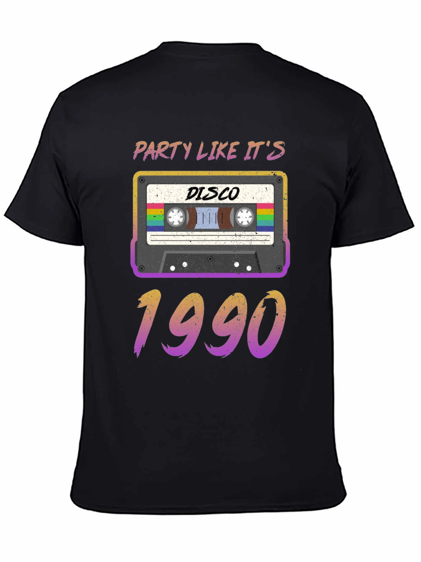 Retro 1990s Disco Cassette T-Shirt