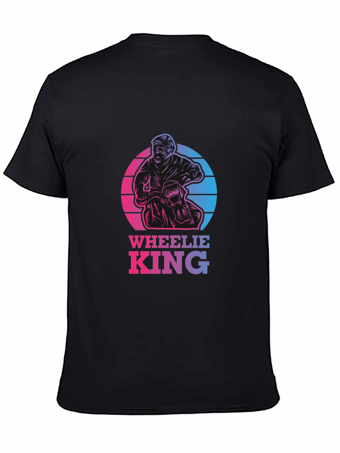 Wheelie King Graphic Tee - Motorbike T-Shirt