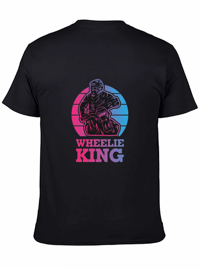 Wheelie King Graphic Tee - Motorbike T-Shirt