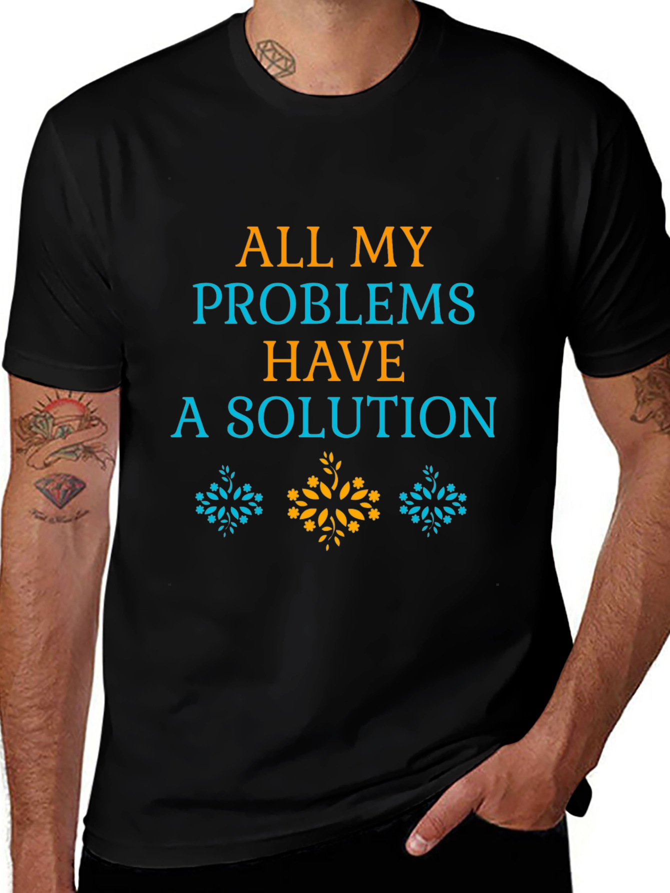 All My Problems Have A Solution Graphic Tee