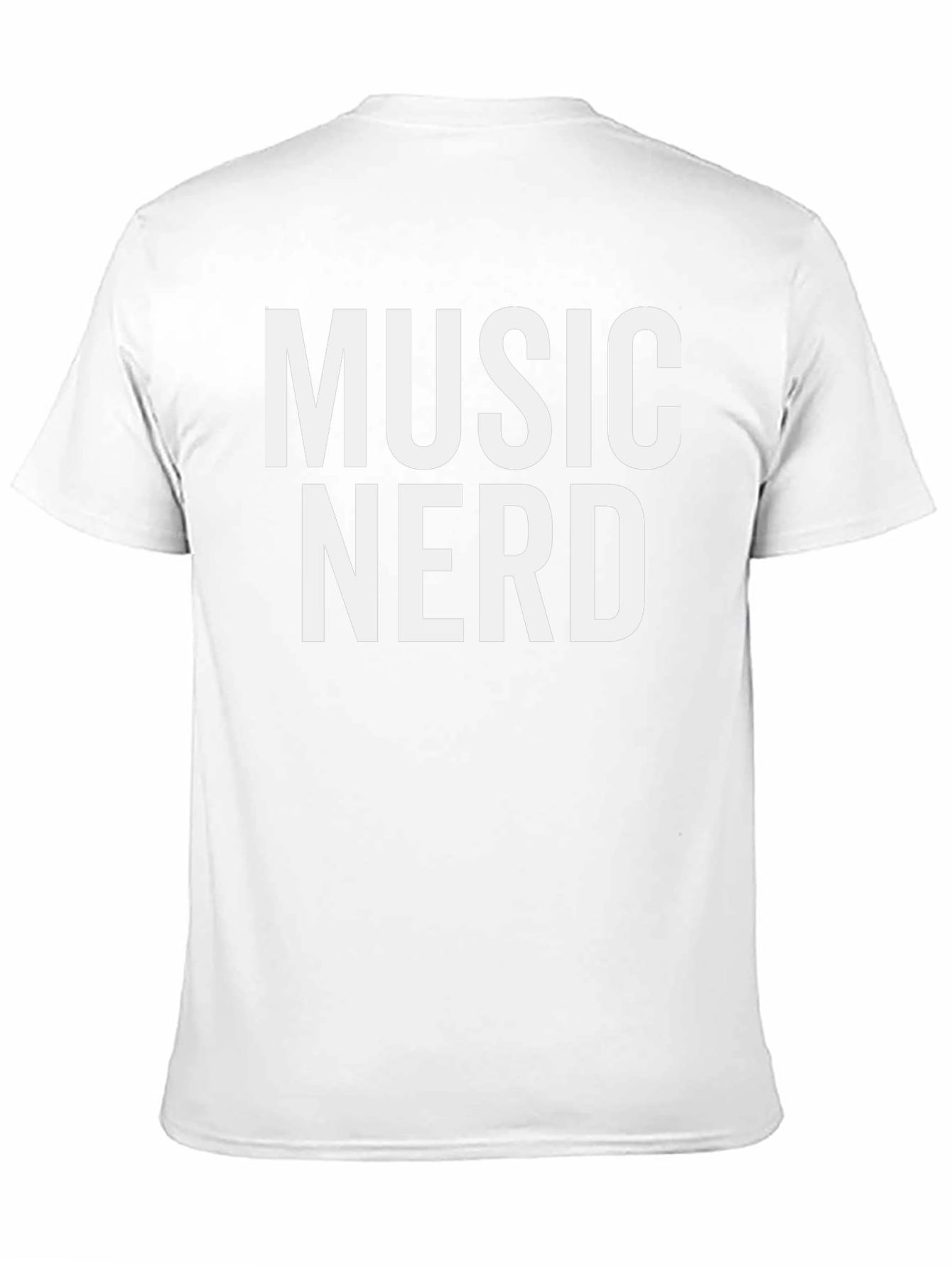 Music Nerd Graphic Tee - Black T-Shirt