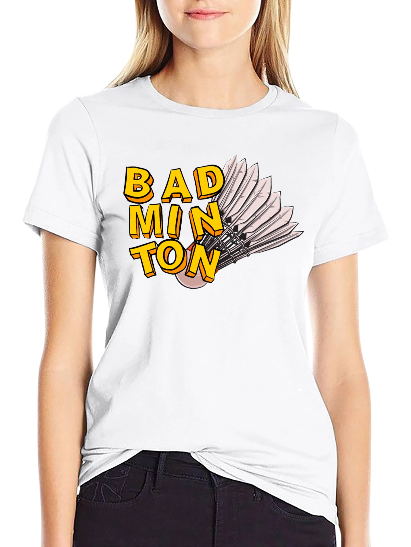 Badminton T-Shirt - Sports Graphic Tee