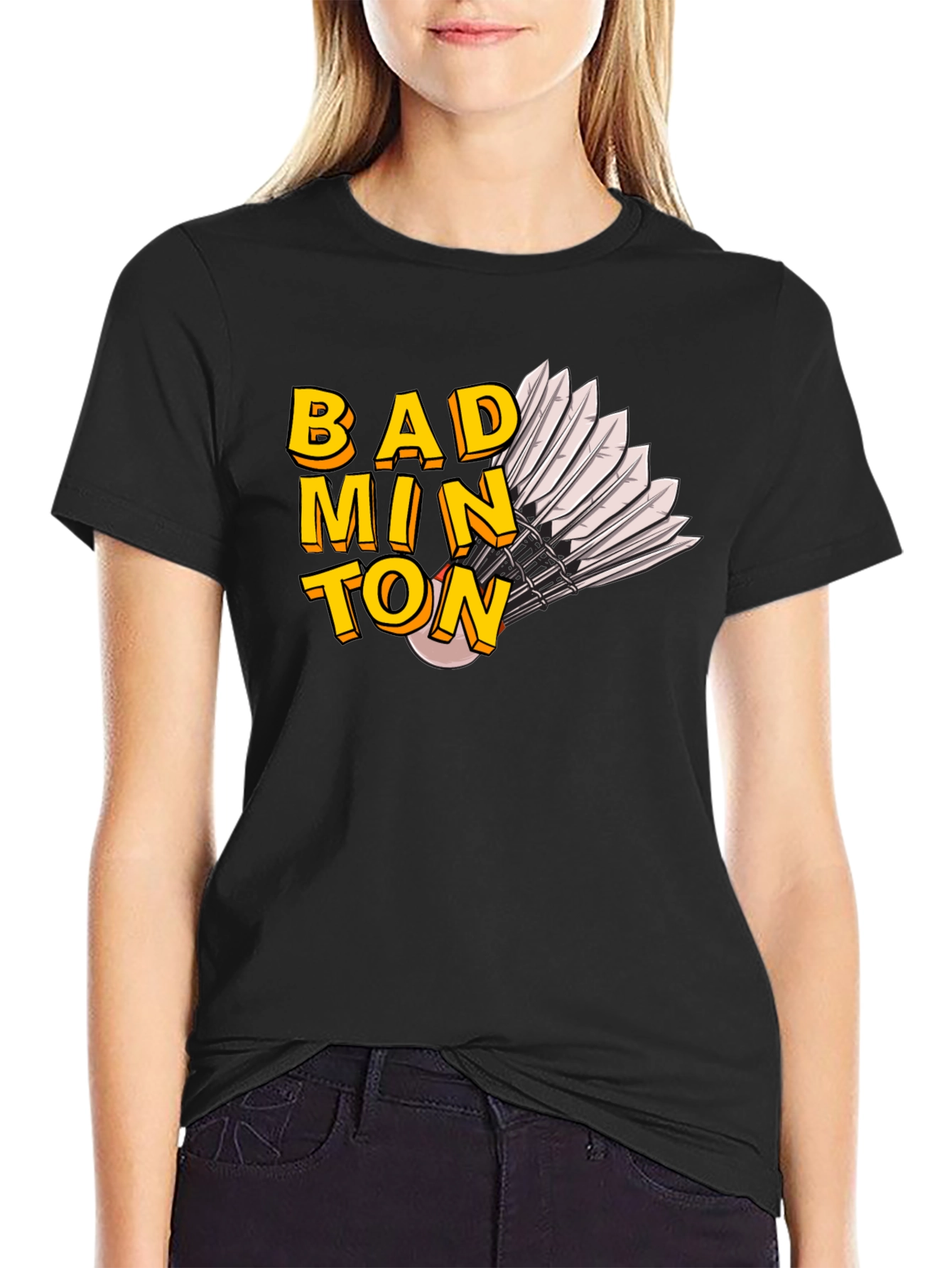 Badminton T-Shirt - Sports Graphic Tee