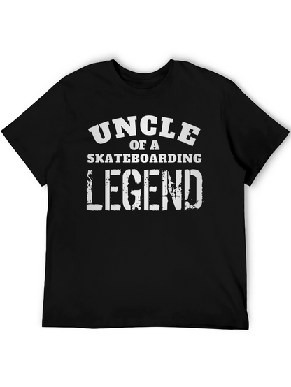 Uncle of a Skateboarding Legend Graphic T-Shirt