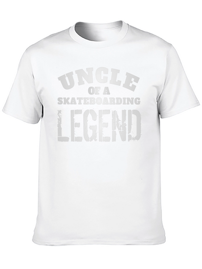 Uncle of a Skateboarding Legend Graphic T-Shirt