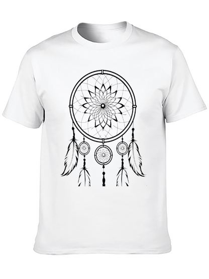 Dreamcatcher Graphic Tee - Stylish Black T-Shirt