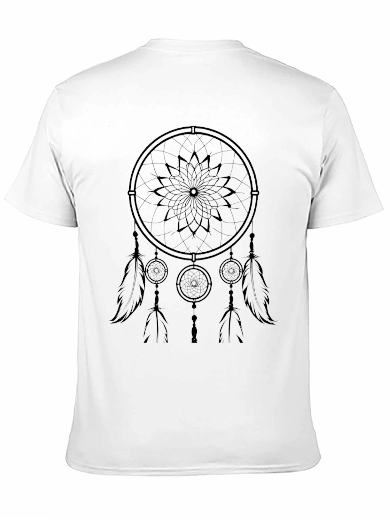 Dreamcatcher Graphic Tee - Stylish Black T-Shirt