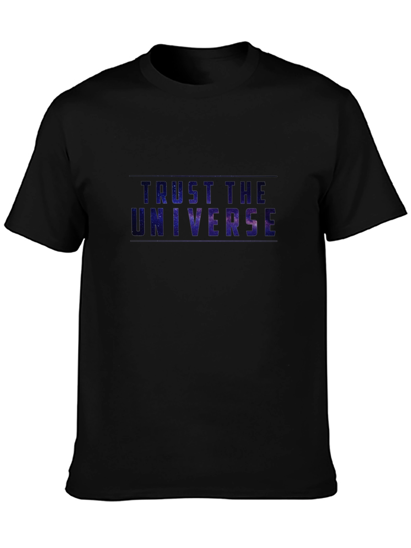 Trust the Universe Black T-Shirt