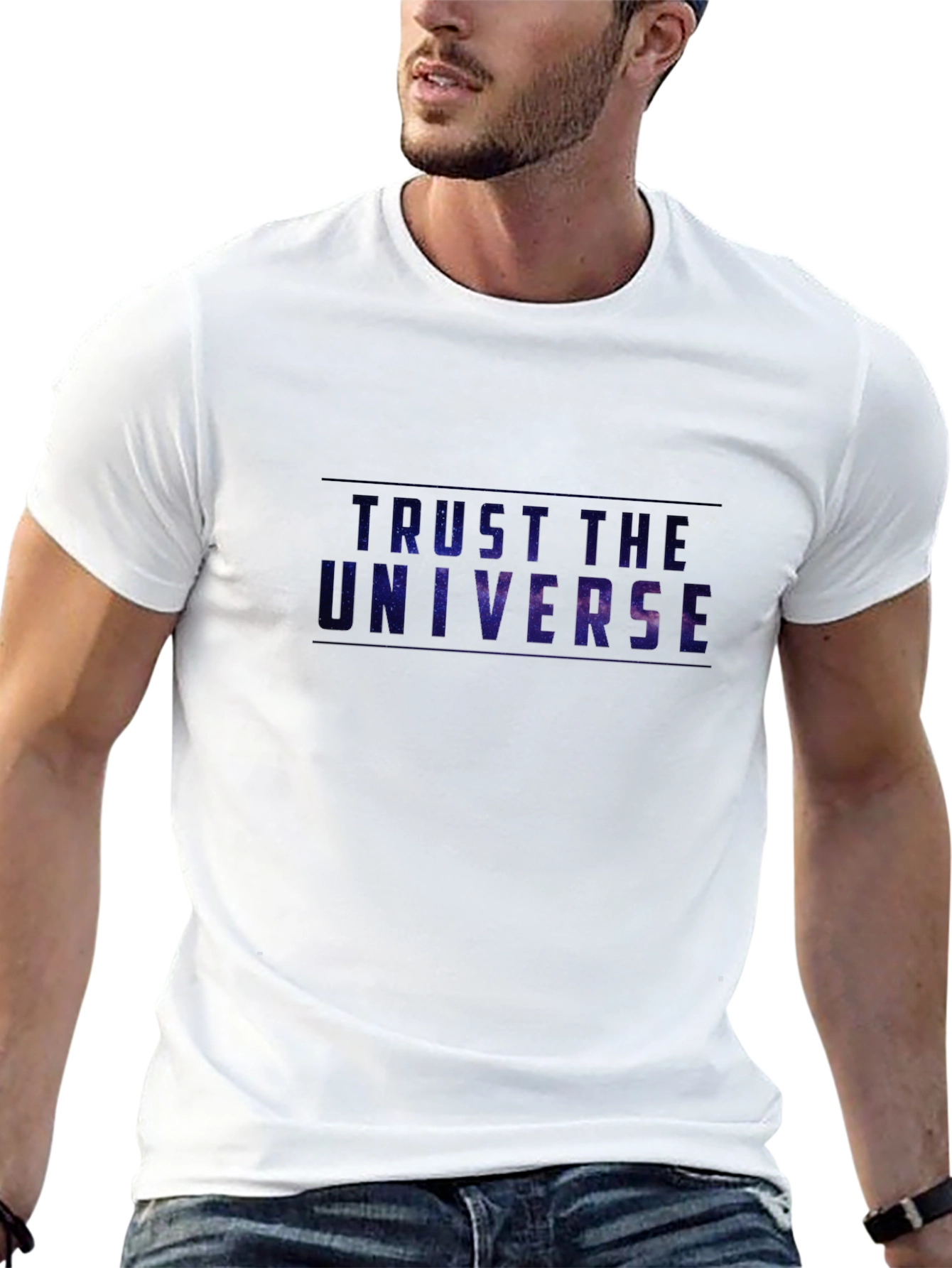 Trust the Universe Black T-Shirt