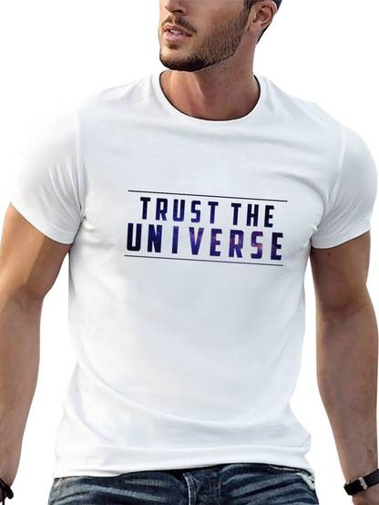 Trust the Universe Black T-Shirt
