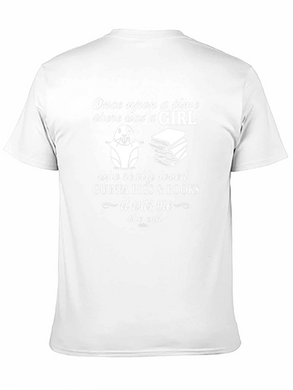 Guinea Pig & Book Lover T-Shirt