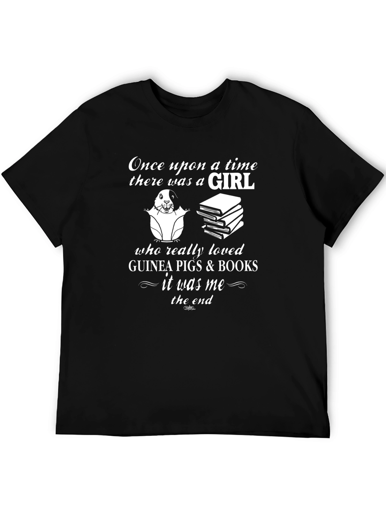 Guinea Pig & Book Lover T-Shirt