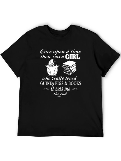 Guinea Pig & Book Lover T-Shirt