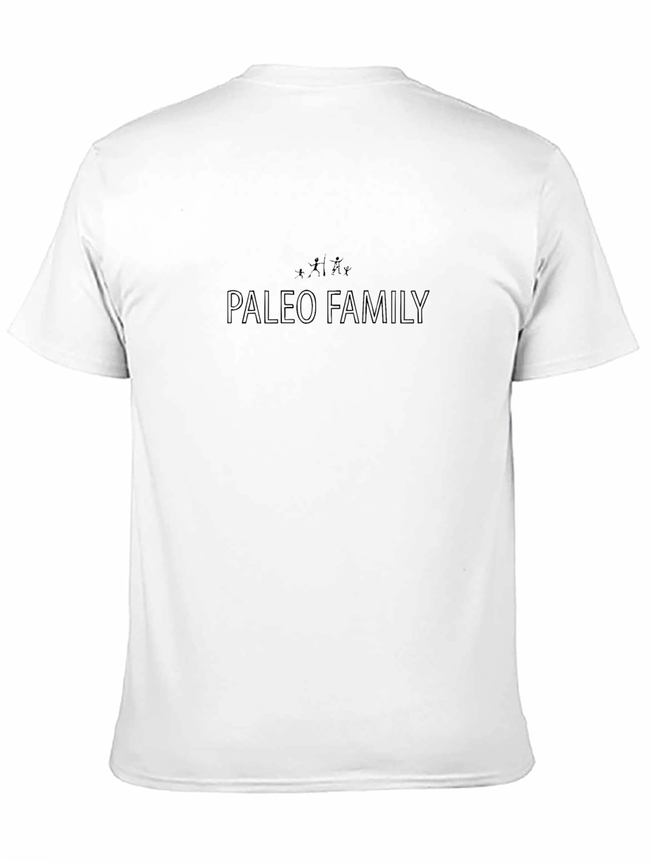 Paleo Family Black T-Shirt