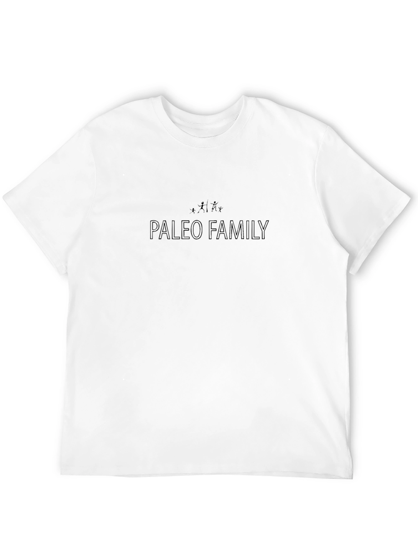 Paleo Family Black T-Shirt