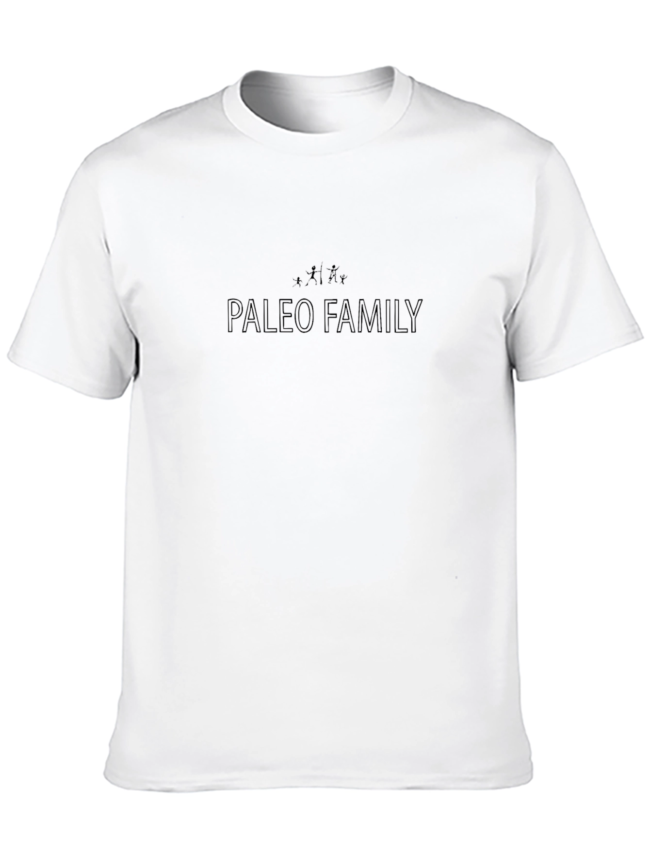 Paleo Family Black T-Shirt