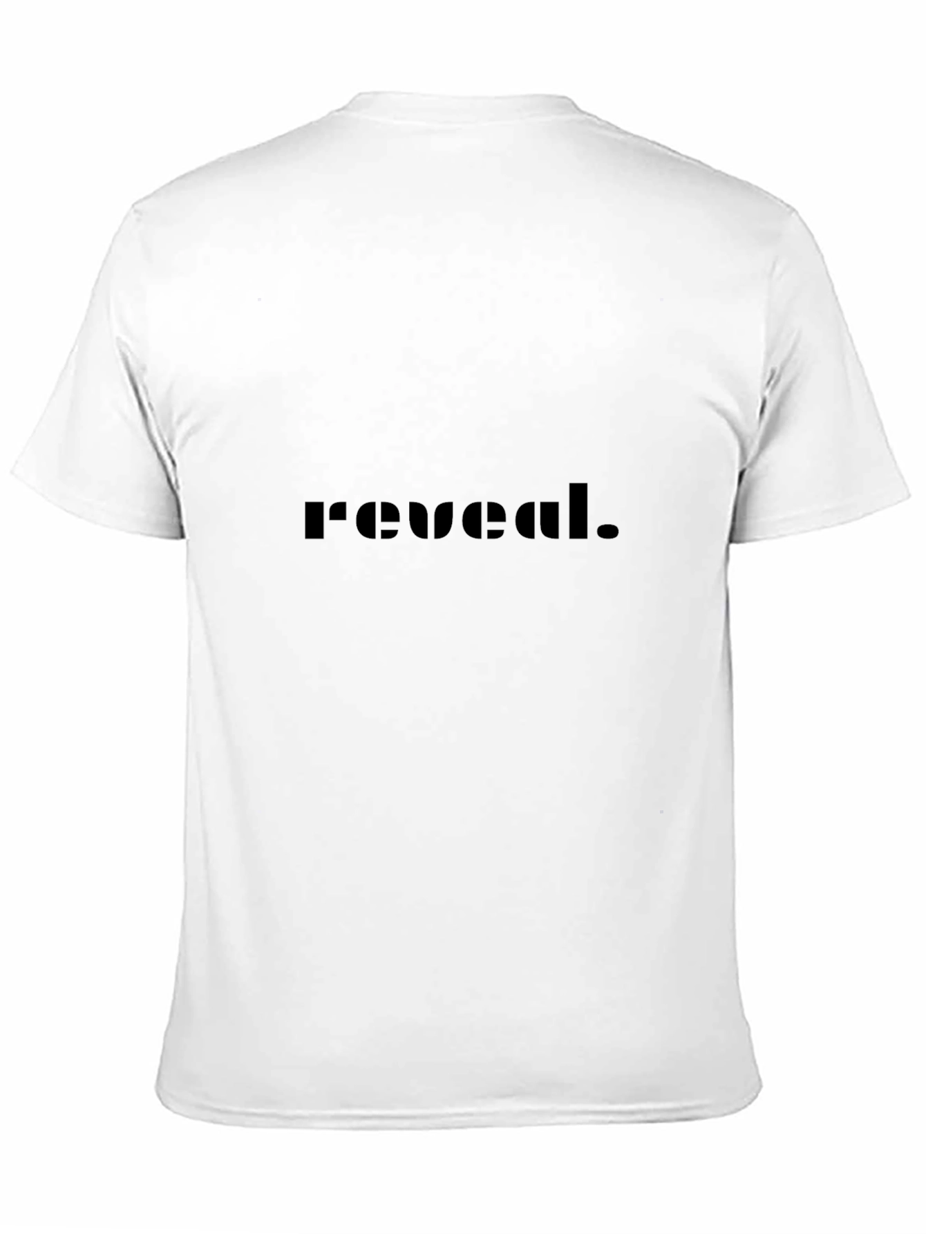 Reveal Black T-Shirt - Stylish & Comfortable