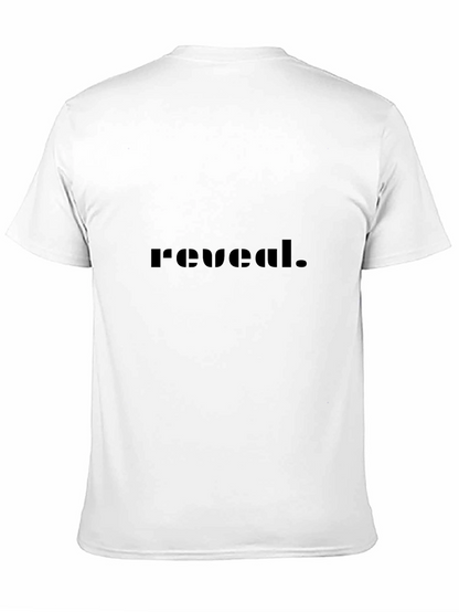 Reveal Black T-Shirt - Stylish & Comfortable