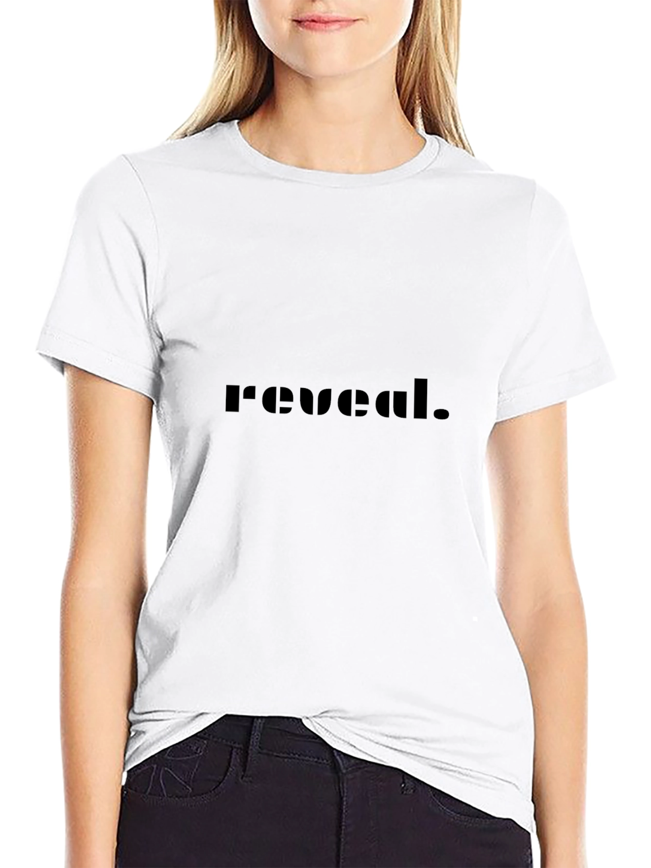 Reveal Black T-Shirt - Stylish & Comfortable