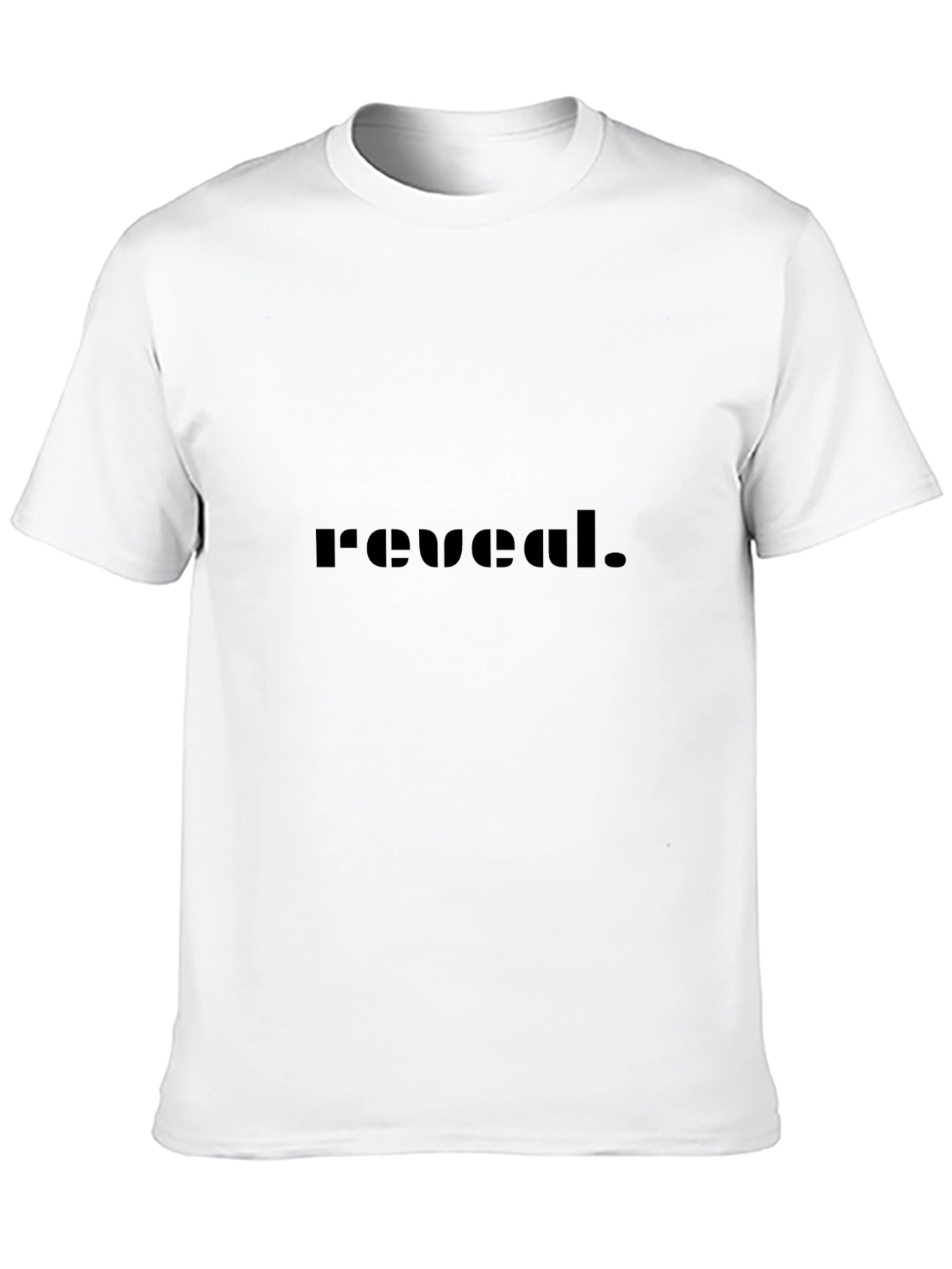 Reveal Black T-Shirt - Stylish & Comfortable